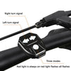 Bicycle Tail Light Rechargeable Smart Remote Control Turn Signal Warning Lamp