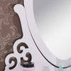 Dressing Table With Mirror Stool Makeup Desk Vanity Table Set Bedroom Furniture