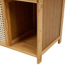 1 Drawer Compact Wooden Bedroom Bedside Cabinet Furniture Nightstand Side Table