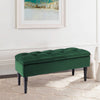 Chesterfield Ottoman Storage Buttoned Toys Box Bedroom Bench Seat Dressing Stool