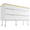 Chest of Drawers Dresser Tall Wide Bedside Table Cabinet Bedroom Furniture White