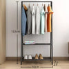 Heavy Duty Metal Clothes Rail Storage Garment Shelf Hanging Display Stand Rack