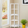 Small Space Corner Bookshelf Storage Shelving Units Plant Stand Organizer Rack
