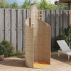 Garden Shower, Shower with Slatted Base, Steel Frame, Patio Shower for P3C5