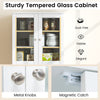 Costway Kitchen Pantry Storage Cabinet 161cm Tall Freestanding Cupboard w/Doors