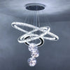LED Ceiling Crystal Lights Luxury Chandelier Modern Pendant Lamps Kitchen Lights