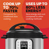 Instant Pot 7-in-1 Electric Multi Pressure Cooker 3L with Slow Cook Rice Yogurt