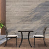 Cast Aluminium Patio Garden Bistro Dining Table and Chairs Set Outdoor Furniture