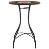 Bistro Table, Garden Table with Frame, Side Table for Patio, Balcony, J9L3