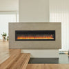 50inch Electric Fireplace Recessed/Wall Mounted/Freestanding with 9 Flame Colour
