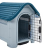 Large Dog Kennel Pet House Weatherproof Indoor Outdoor Animal Shelter with Door