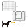 Heavy Duty Puppy Play Pen, 12 Panels Pet Exercise Pen, for Indoors, Outdoors