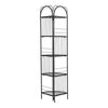 3/5Tier Corner Rack Shelf Unit Free Standing Organizer Storage Shelves Bookcases