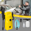 2000W ELECTRIC PRESSURE WASHER CAR CLEANER HIGH POWER JET WASHER PATIO PORTABLE