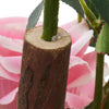 Artificial Rose Bush Tree Potted Plant Pink Faux Flower Home Decor Garden 150cm