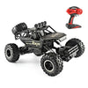 Electric Monster Truck Big Wheels Remote Control RC Cars 4WD Rock Crawler Toy