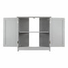Bathroom Sink Cabinet Under Basin Vanity Storage Cupboard Unit Grey