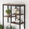 Tribesigns 6-Tier Tall Bookshelf Bookcase, Industrial 8-Shelf Open Bookcase