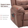 Electric Power Lift Riser Recliner Chair Single Sofa Massage Chair Armchair