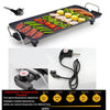 Electric Teppanyaki Table Grill Griddle BBQ Hot Plate Non-Stick Barbecue Cooking