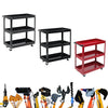 Steel Storage Cabinet Garage Storage Unit on Wheels Lockable Cupboard Tool Box
