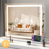 Hollywood Mirror High Definition Bluetooth Speaker LED Bulbs w/10x Iwqbsibxmcbbw