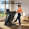 MERACH Foldable Treadmill T12 Incline 0.8-12km/H Walking Pad Save Space LED Disp