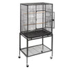 Metal Bird Cage Budgie Finch Canary Parakeet Cockatiel Parrot Cage Open Top Play