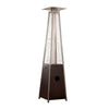 DEALOURUS QUARTZ 13KW GAS PATIO HEATER GARDEN PYRAMID OUTDOOR WITH WHEELS TUBE