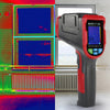 Infrared Thermal Imager Camera Floor Heating Detector Imager 200000 Pixel 8GB
