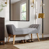 Large Buttoned Bed End Bench Ottoman Stool Velvet Padded Hallway Window Seat UK