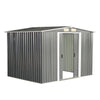 Metal Garden Shed 6 X 4, 8 X 4, 8 X 6, 8 X 10 Garden Storage WITH FREE BASE New