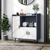 3 Doors Wooden Dining Sideboard Modern Storage Cupboard for Living Room Kitchen
