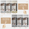 LED Hollywood Makeup Mirror 58*45cm Large Vanity Light Mirror Dimmable Modern