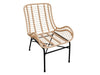 DAKO Garden Set MANOLI – Sofa, Chairs & Coffee Table – Rattan Effect & Cushions