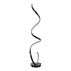 Modern Curved Spiral Floor Lamps Reading Lights Cool White Living Room Lighting