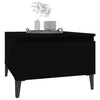 Side Tables 2 pcs Black 50x46x35 cm Engineered WoodNew