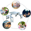 Picnic Table Chairs Bench Set Portable Folding Trestle Camping Party Picnic BBQ