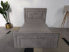 DFS Epoque Mink Velvet King Size 4 Drawer Continental Storage Bedframe RRP £1349