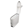 White Pedal Operated Sanitary Bin 20L 11-2-580