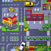 Kids Playmat City Toy Map Floor Mat Rug for Car Play Girls Boys Children Bedroom