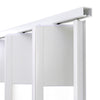 Bi Folding Door Wood Effect PVC Panel Magnetic Sliding Accordion Concertina Door