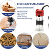 Electric Hand Trimmer Palm Router Laminate Wood Woodworking Laminator 220V 800W