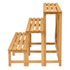 3-Tier Plant Pot Stand Freestanding Ladder Step Shelf Rack Flower Display Shelf