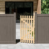 Wooden Garden Gate Pedestrian Privacy Fence Gate Porch Decorative Fence Panel