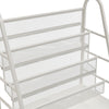 Mobile Children Kids Book Rack Shelf Sling Storage Baskets Organizer Bookcase UK