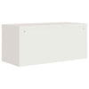 File Cabinet White 90x40x110 Steel P1G8