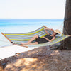 Folding Double Size Hammock Outdoor Quilted Hammock with Detachable Pillow