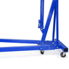 Blue Workshop 2 Ton Hydraulic Engine Crane Folding Hoist Lift Jack Stand Wheels