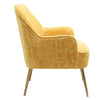 Velvet Scallop Shell Back Tub Chair Armchair Dressing Sofa Stool Bedroom Lounge